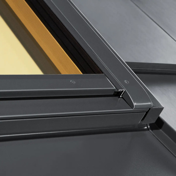 FTP-V U41 APMX - okno drewniane z pakietem 3-szybowym RAL 7016