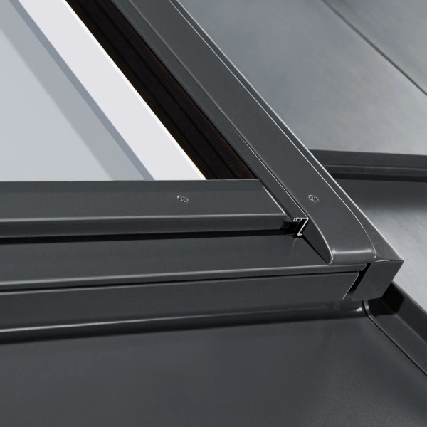 PTP-V U41 ABMX - okno plastikowe z pakietem 3-szybowym RAL 7016